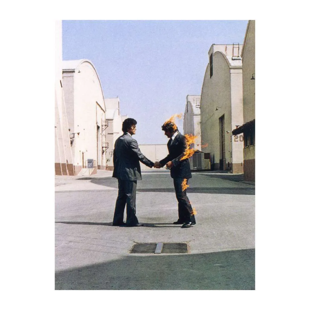 Image de L'album Wish you Were Here de Pink Floyd.