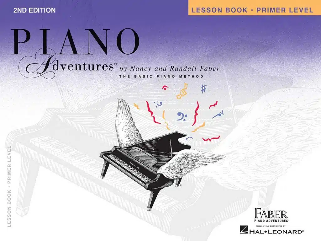 Faber’s Primer Level – Lesson Book  Piano Adventures